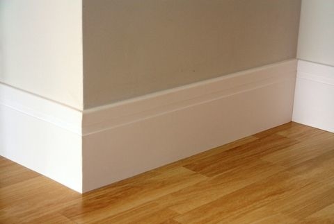 Rodapés de MDF